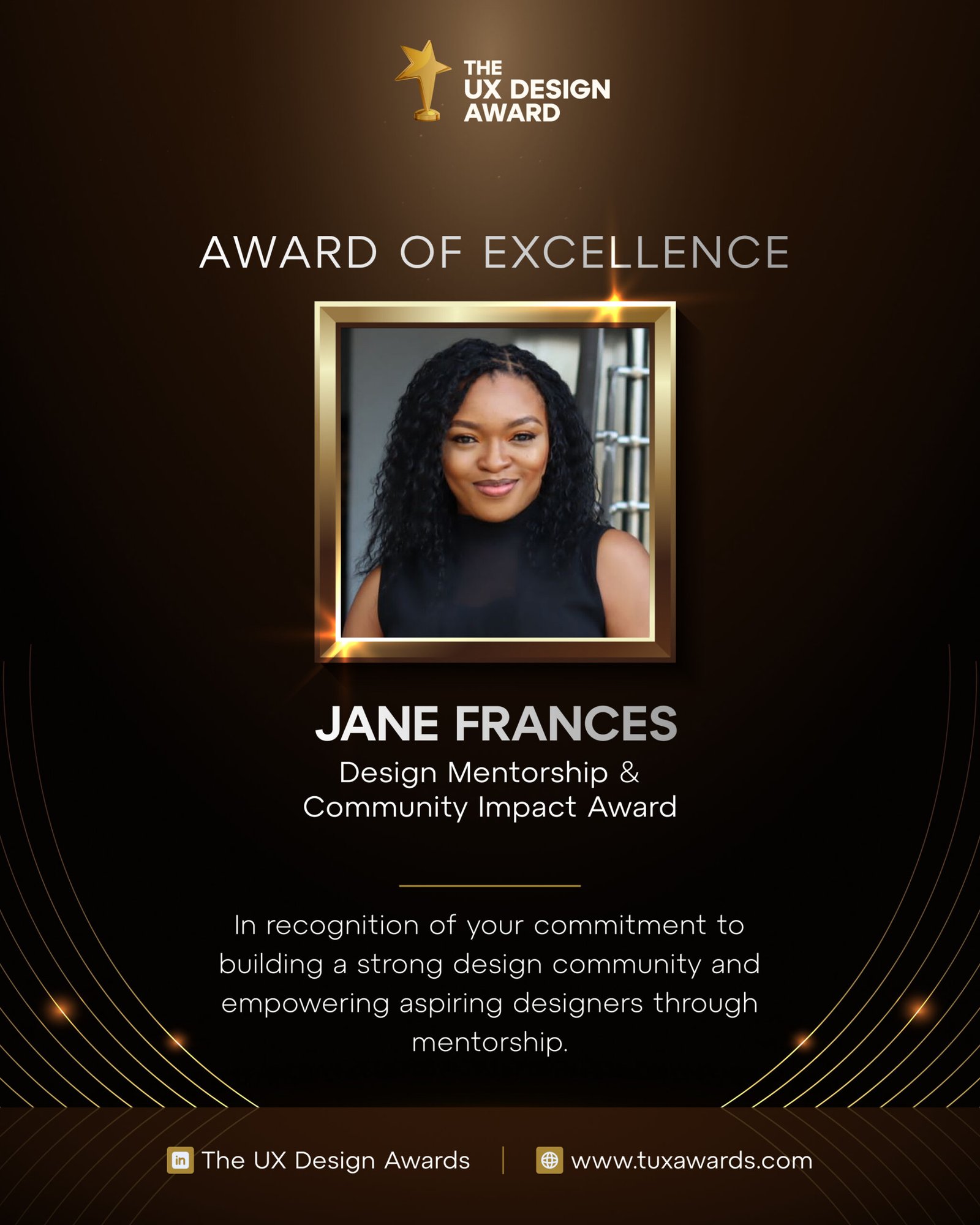 TUDA - Jane Frances